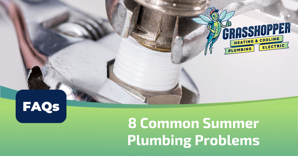 8 Common Summer Plumbing Problems