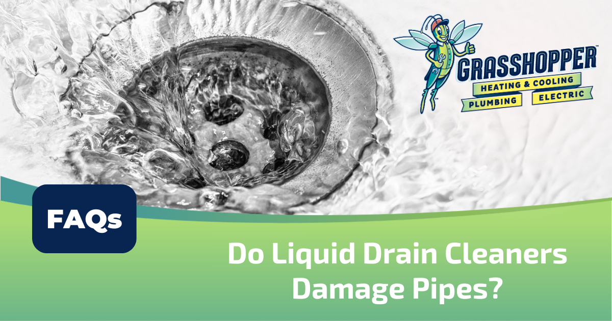 Do Liquid Drain Cleaners Damage Pipes?