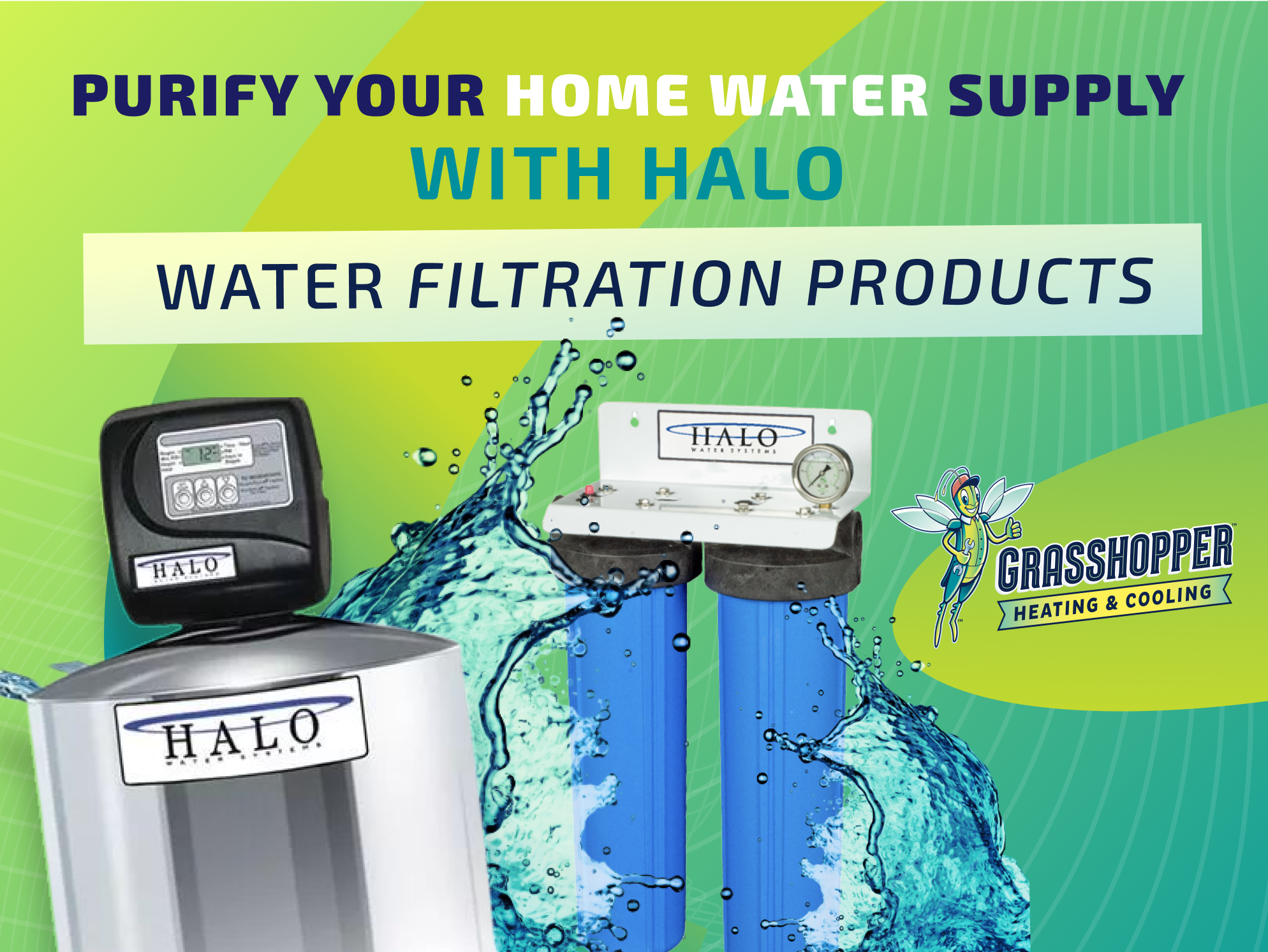 Purify Your Home Water Supply with HALO Water Filtration Products