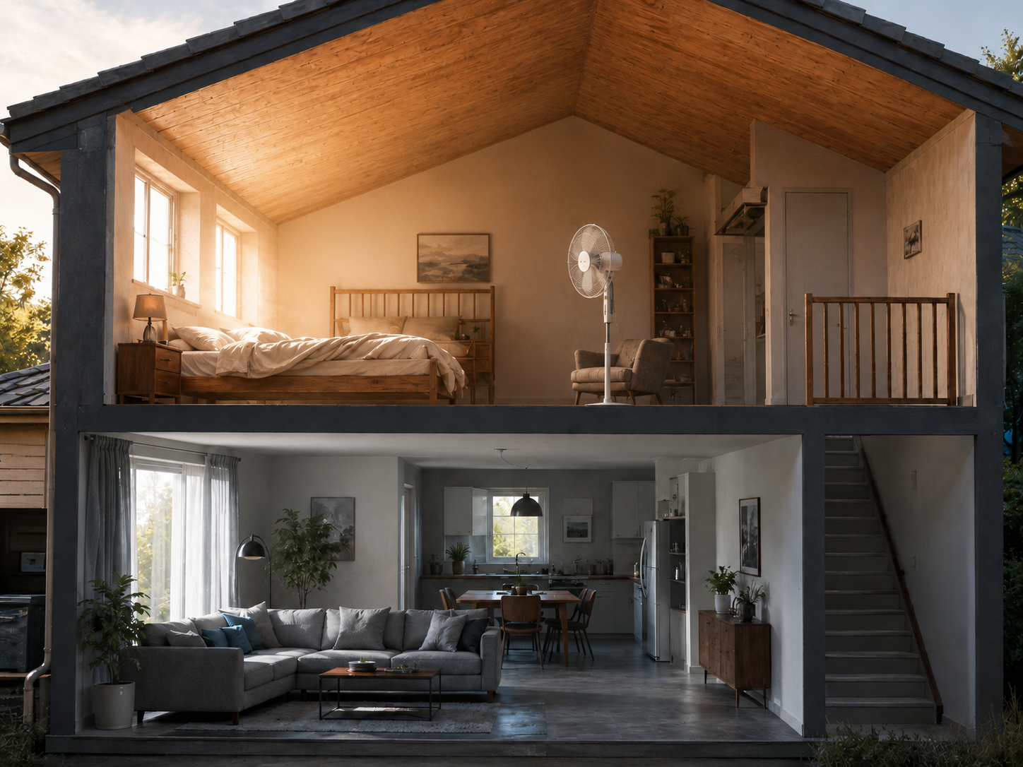 Why Your Second Floor Is Always Hotter Than Your First (And How To Fix It) 2 Why Your Second Floor Is Always Hotter Than Your First (And How to Fix It)